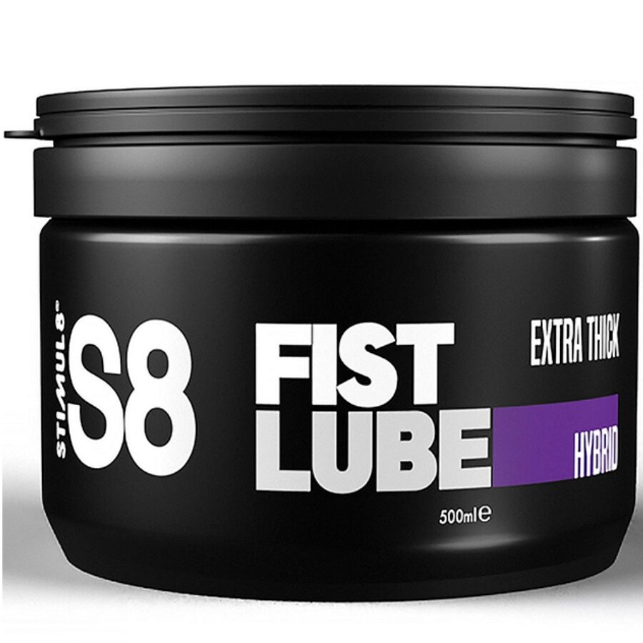 STIMUL8 - S8 LUBRIFICANTE PER MANOPOLE IBRIDE EXTRA SPESSE 500 ML – Silicone + Base Acqua