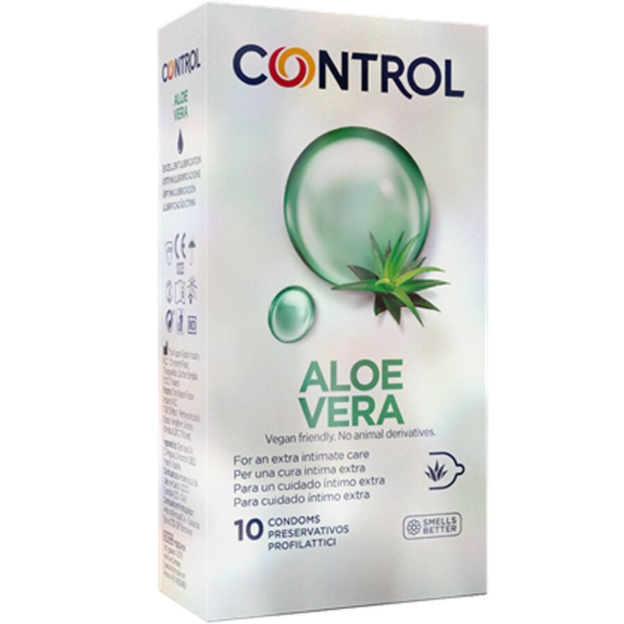 CONTROL - PRESERVATIVI CON ALOE VERA 10 UNITÀ – Profumo