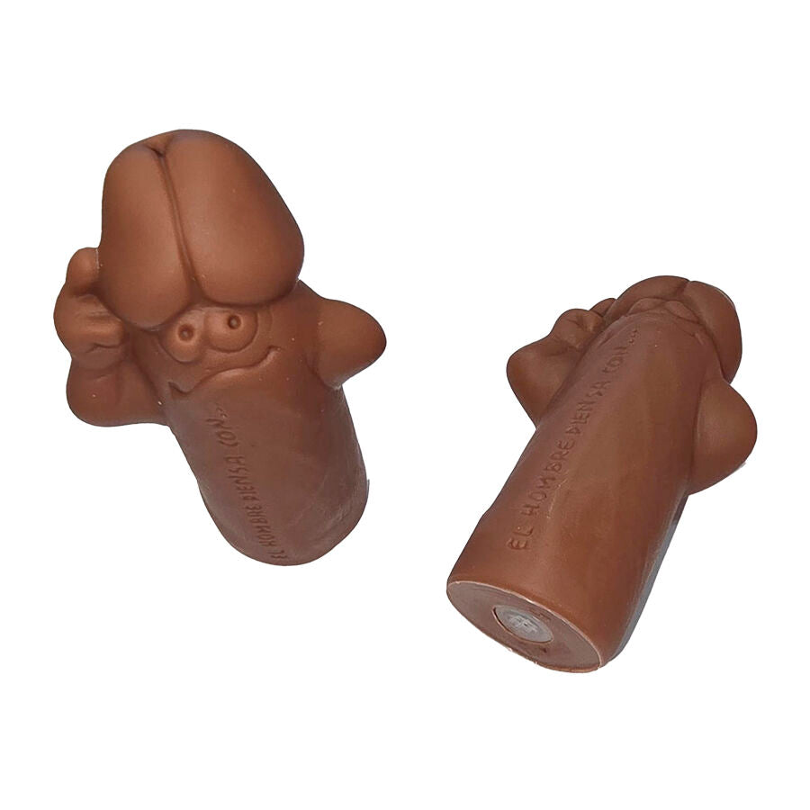 DIABLO PICANTE - FISCHIO A FORMA DI PENE COLOR MARRONE – Articoli divertenti