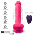 SILEXD - MODELLO PENE REALISTICO 18 VIBRAZIONE ROSA + TELECOMANDO LRS – Vibratori realistici