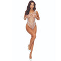 PASSION - BS114 BODYSTOCKING A GRIGLIA BIANCA – Bodystocking