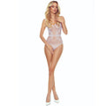 PASSION - BS115 BODYSTOCKING A GRIGLIA BIANCA – Bodystocking