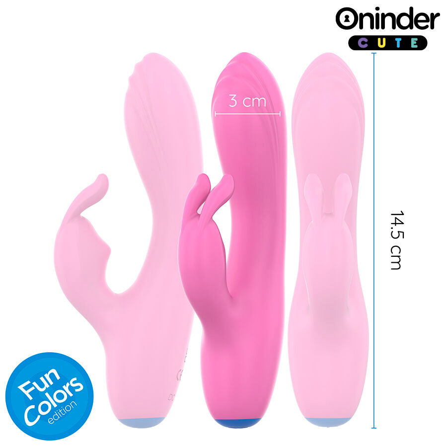 ONINDER CUTE - VIBRATORE CONIGLIETTO D'AMORE PER PUNTO G E CLITORIDE - APP GRATUITA IN TUTTO IL MONDO – Vibratori con APP – foto 3