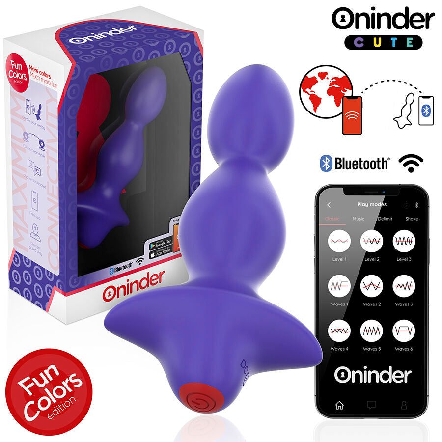 ONINDER CUTE - DILATATORE ANALE VIBRANTE LOVE BUTT - APP GRATUITA IN TUTTO IL MONDO – Tappi anali