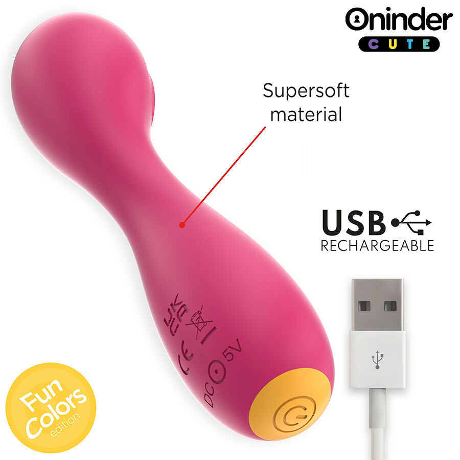 ONINDER CUTE - VIBRATORE PUNTO G LOVE BUDDY MASTER - APP GRATUITA IN TUTTO IL MONDO – Vibratori con APP – foto 5