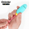 ONINDER CUTE - UOVO VIBRANTE LOVE PLEASURE - GEMME ROTANTI IN SILICONE - APP GLOBALE GRATUITA – Uova vibranti