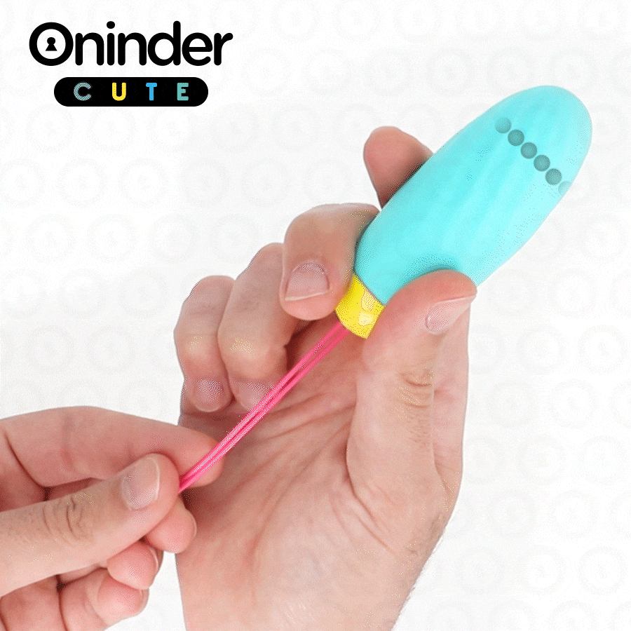 ONINDER CUTE - UOVO VIBRANTE LOVE PLEASURE - GEMME ROTANTI IN SILICONE - APP GLOBALE GRATUITA – Uova vibranti