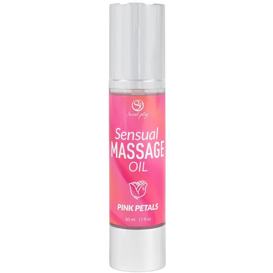 SECRETPLAY - OLIO PER MASSAGGI AI PETALI ROSA – Oli Aromatizzati