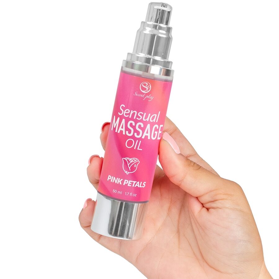 SECRETPLAY - OLIO PER MASSAGGI AI PETALI ROSA – Oli Aromatizzati – foto 2
