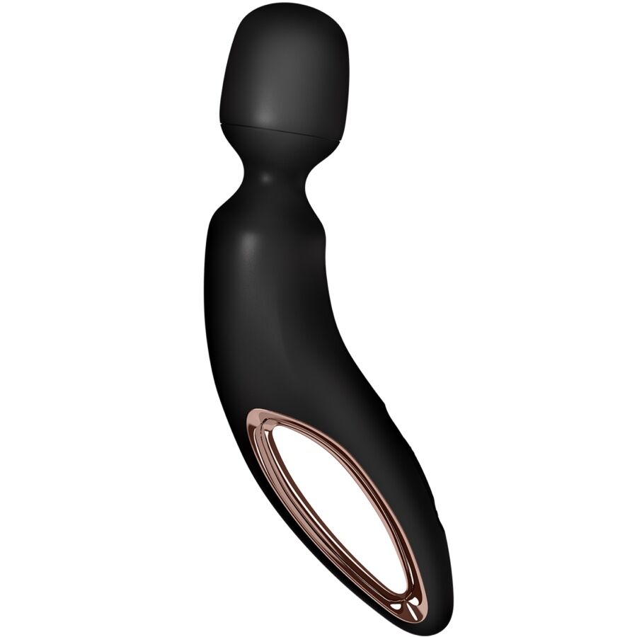 SATISFYER - WAND ERLAND MASSAGGIATORE VIBRANTE NERO – Vibratore WAND – foto 4