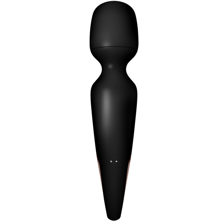 SATISFYER - WAND ERLAND MASSAGGIATORE VIBRANTE NERO – Vibratore WAND – foto 2