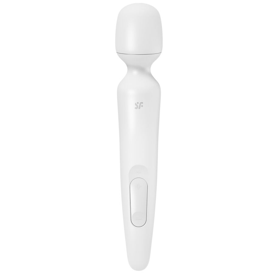 SATISFYER - BACCHETTA ERLAND MASSAGGIATORE VIBRANTE BIANCO – Vibratore WAND