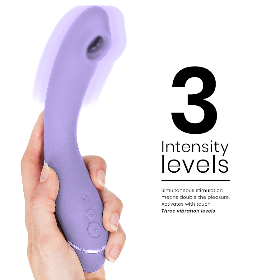 WOMANIZER - OG G-SPOT LILLA – Stimolatore d'aria con vibrazione – foto 3