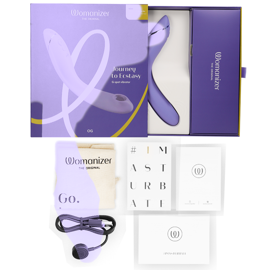 WOMANIZER - OG G-SPOT LILLA – Stimolatore d'aria con vibrazione – foto 6