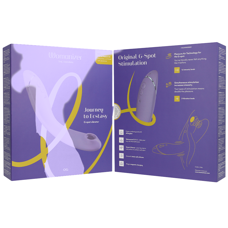 WOMANIZER - OG G-SPOT LILLA – Stimolatore d'aria con vibrazione – foto 7