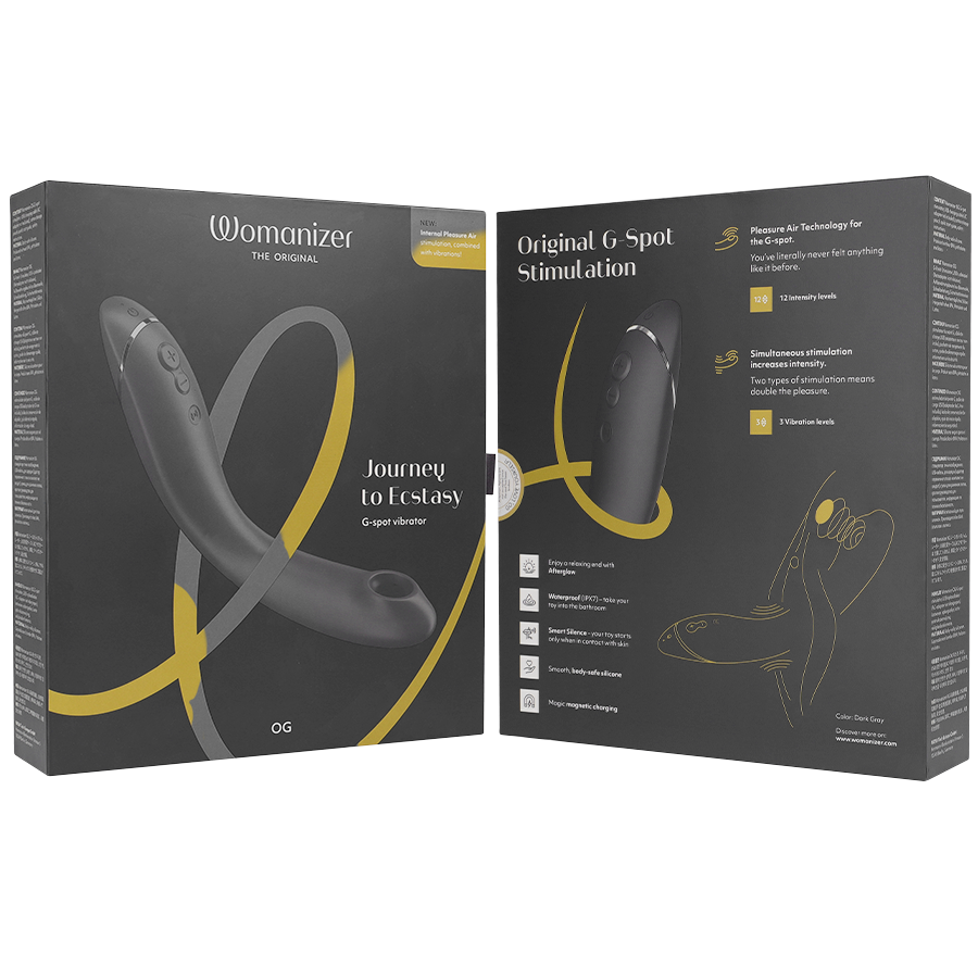 WOMANIZER - ARDESIA PUNTO G OG – Stimolatore d'aria con vibrazione – foto 7