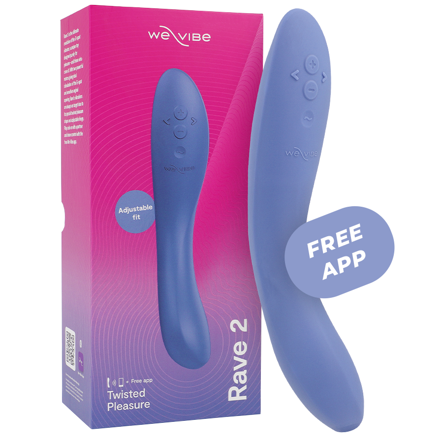 WE-VIBE - RAVE 2 VIBRATORE G-SPOT BLU – Vibratori con APP