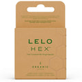 LELO - PRESERVATIVI ORGANICI HEX CONFEZIONE DA 3 UNITÀ – Kartons mit 3 Stück
