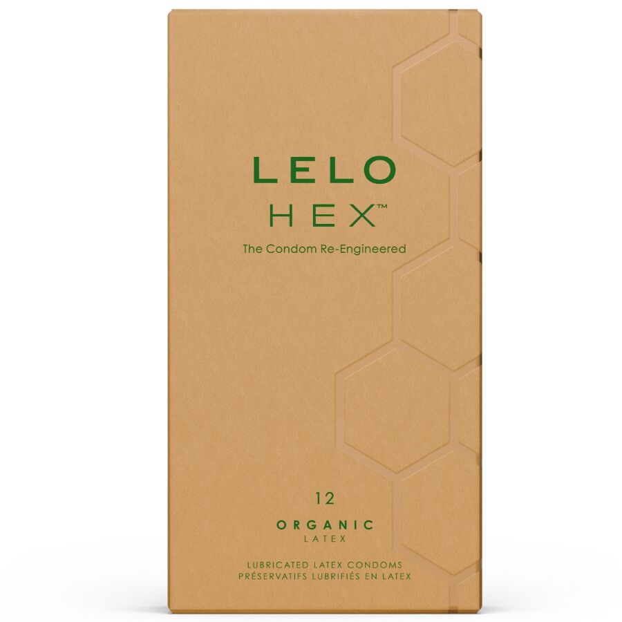 LELO - HEX ORGANIC CONDOM BOX 12 UNITÀ – Scatole da 4 a 24