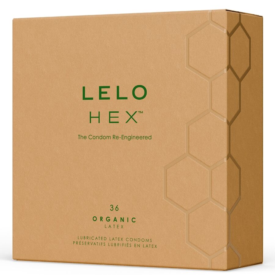 LELO - PRESERVATIVI ORGANICI HEX CONFEZIONE DA 36 UNITÀ – Scatole da 30 a 288 – foto 9