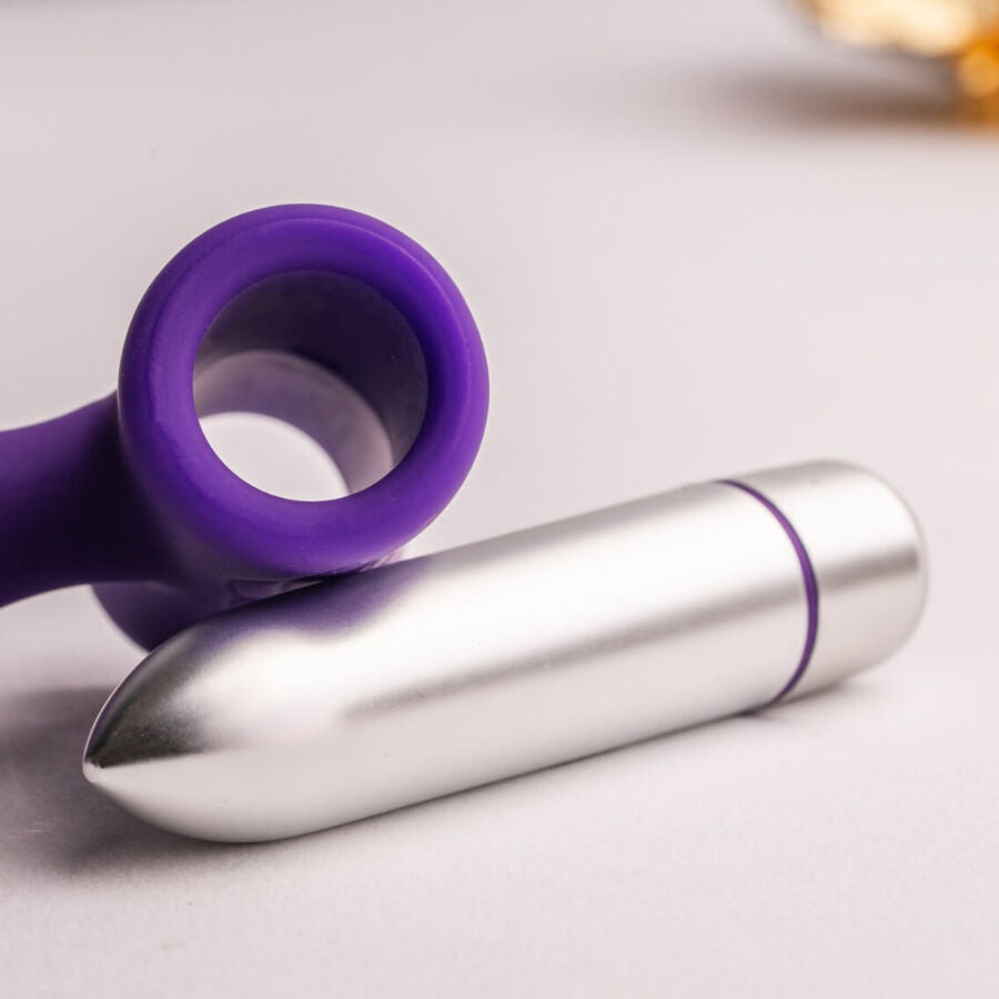 ROCKS-OFF - PETITE SENSATIONS TEAZER PLUG ANALE VIBRATORE VIOLA – Tappi anali – foto 5