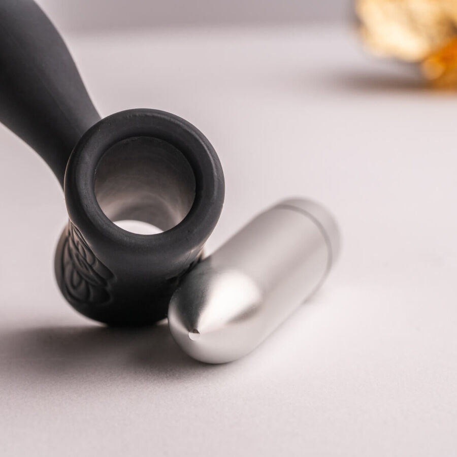 ROCKS-OFF - PETITE SENSATIONS TEAZER PLUG ANALE VIBRATORE NERO – Speciale prostatico – foto 5
