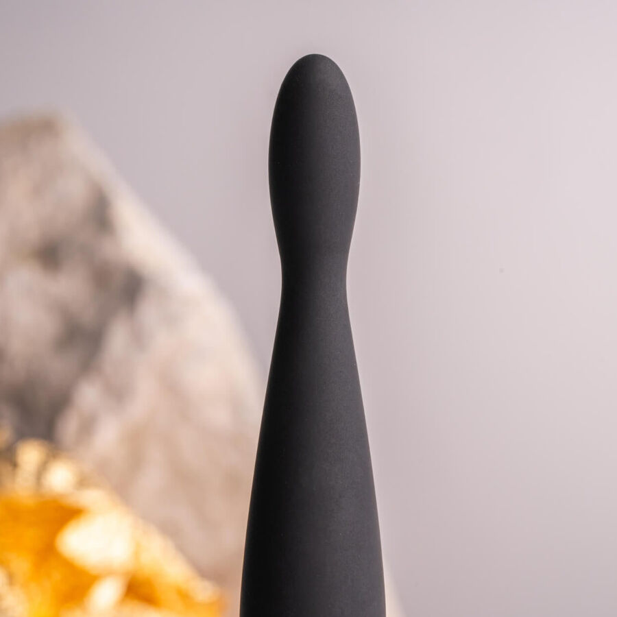 ROCKS-OFF - PETITE SENSATIONS TEAZER PLUG ANALE VIBRATORE NERO – Speciale prostatico – foto 2