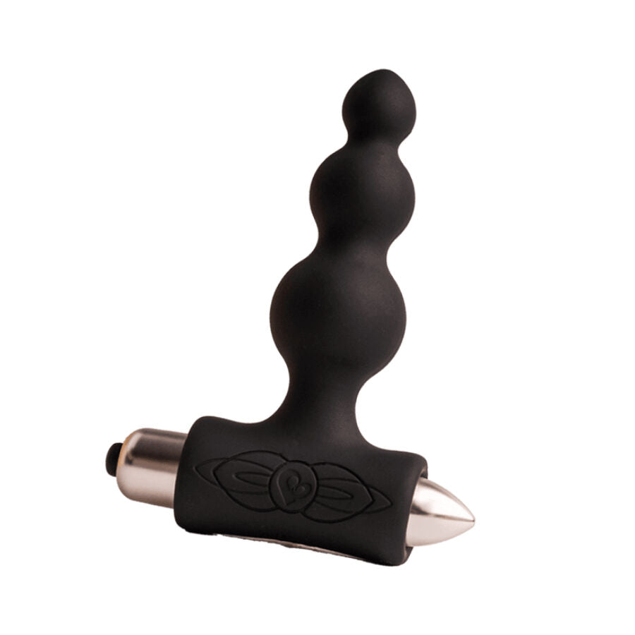 ROCKS-OFF - PETITE SENSATIONS BUBBLES PLUG ANALE VIBRATORE NERO – Tappi anali – foto 2