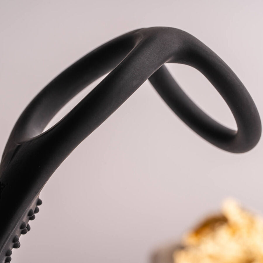 ROCKS-OFF - RO-ZEN RRO PLUG ANALE CON ANELLO VIBRANTE PER IL PENE NERO – Tappi anali – foto 2