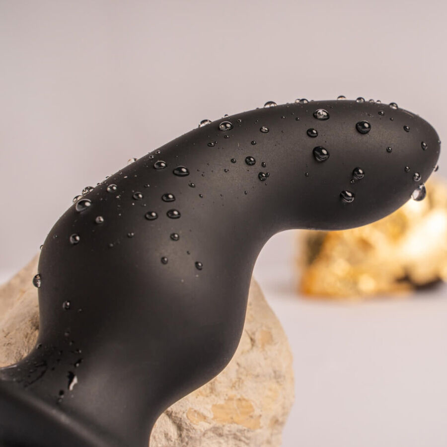 ROCKS-OFF - RO-ZEN RRO PLUG ANALE CON ANELLO VIBRANTE PER IL PENE NERO – Tappi anali – foto 6