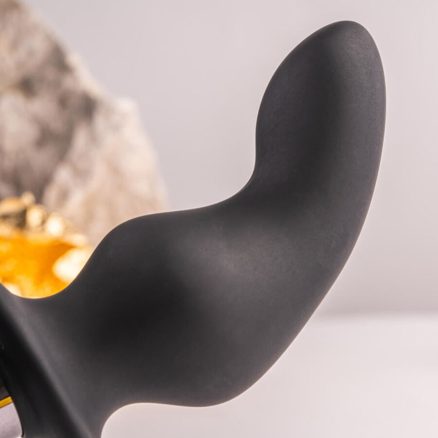 ROCKS-OFF - RO-ZEN RRO PLUG ANALE CON ANELLO VIBRANTE PER IL PENE NERO – Tappi anali – foto 7