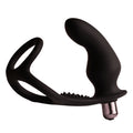 ROCKS-OFF - RO-ZEN RRO PLUG ANALE CON ANELLO VIBRANTE PER IL PENE NERO – Tappi anali
