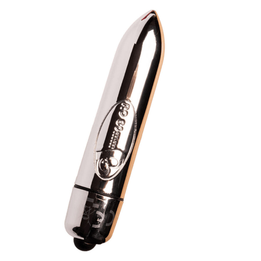 ROCKS-OFF - RO-80 PROIETTILE VIBRANTE CROMATO ARGENTO – Proiettili vibranti