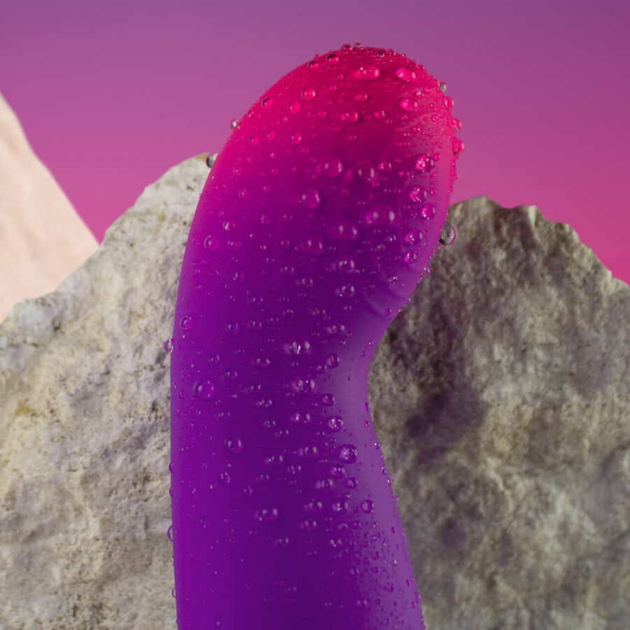 ROCKS-OFF - GLOW GIRL VIBE VIBRATORE DISCRETO PUNTO G VIOLA – Impermeabili al 100%. – foto 3