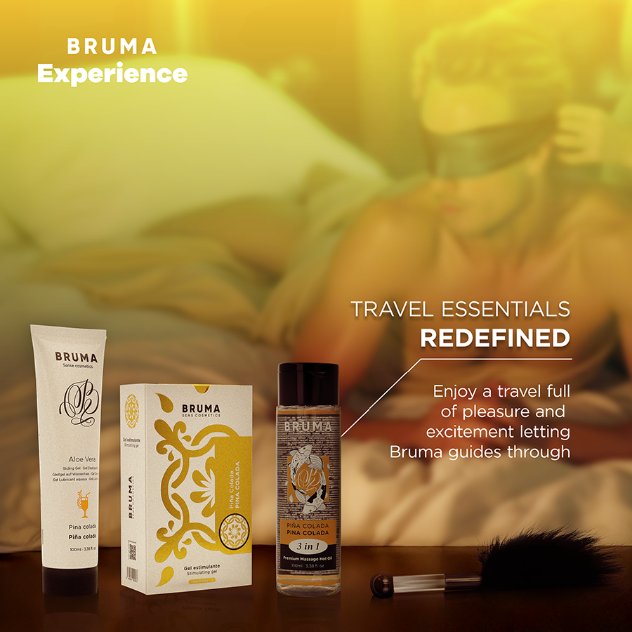 BRUMA XPERIENCE - DOLCE PACCO TENTAZIONE PINA COLADA CON POTENZIATORE DI ORGASMO – Kit per massaggi – foto 3