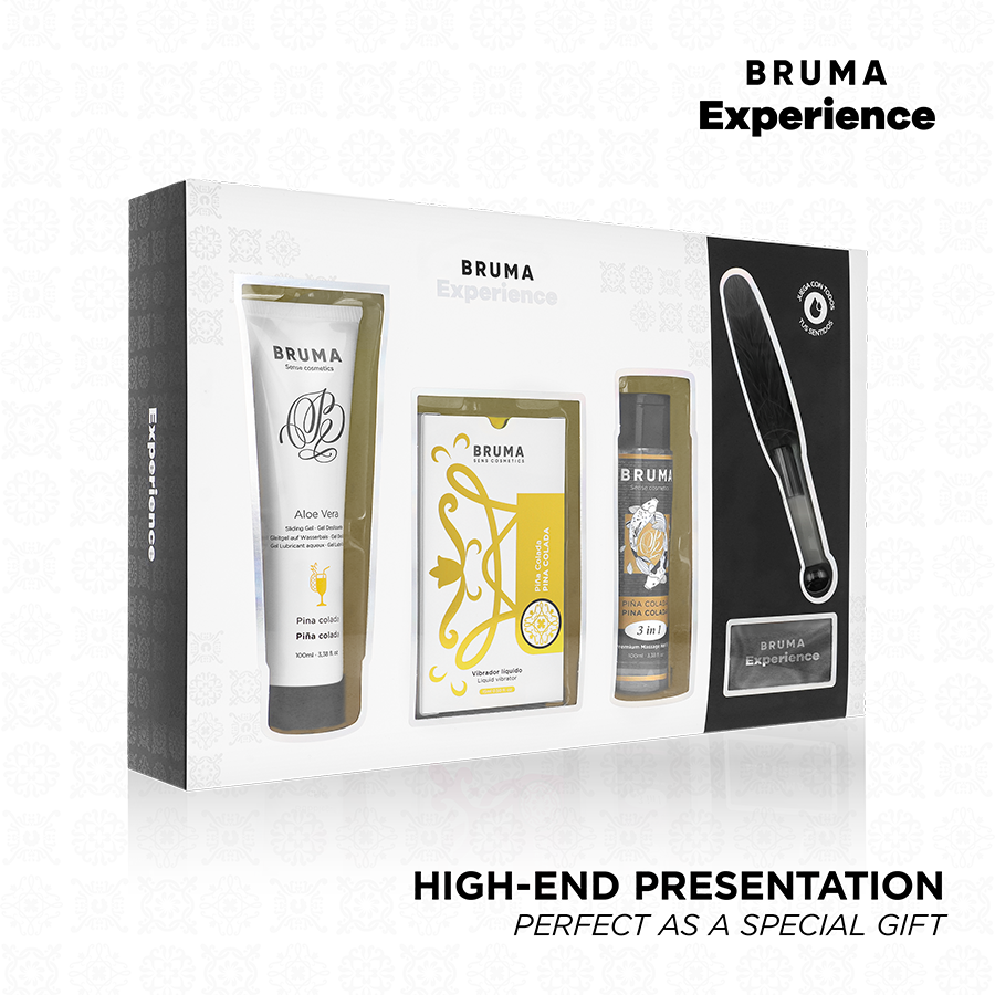 BRUMA XPERIENCE - KIT VIBRO-ORGASMICA PINA COLADA DOLCE TENTAZIONE – Kit per massaggi