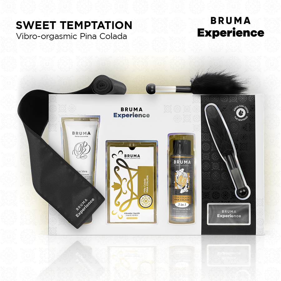 BRUMA XPERIENCE - KIT VIBRO-ORGASMICA PINA COLADA DOLCE TENTAZIONE – Kit per massaggi – foto 2