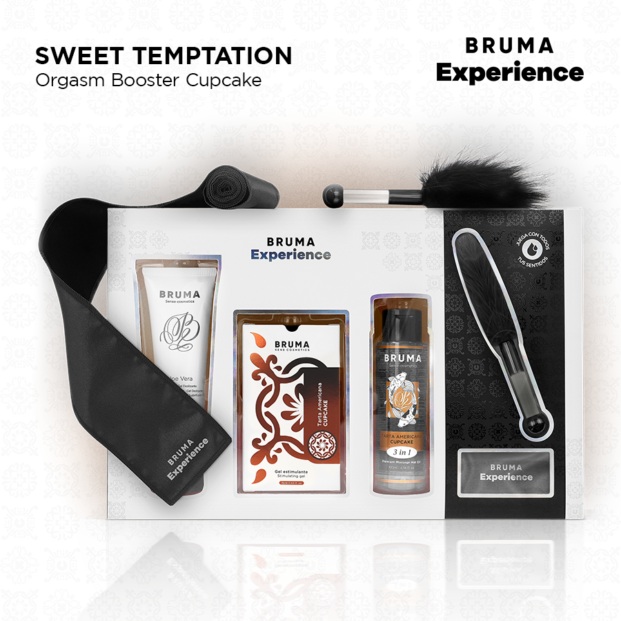 BRUMA XPERIENCE - KIT TENTAZIONE DOLCE AMERICANA CON POTENZIATORE DI ORGASMO – Kit per massaggi – foto 2