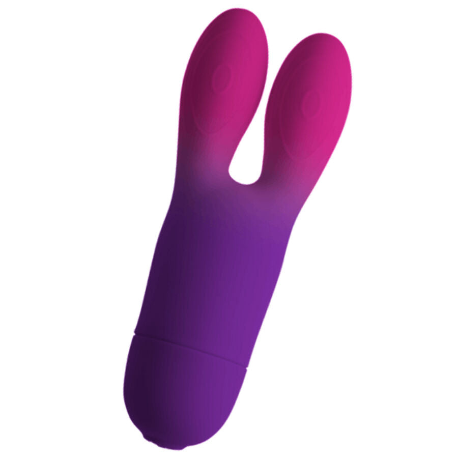 ROCKS-OFF - VIBRATORE FLESSIBILE GLO-GIRL BUNNY VIOLA – Vibratori di coniglio