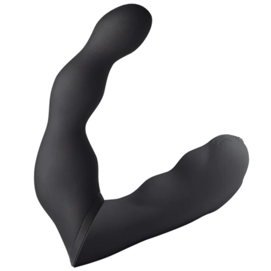 ROCKS-OFF - ADATTATORE NERO PER VIBRATORE PROSTATICO E ANALE – Tappi anali – foto 2