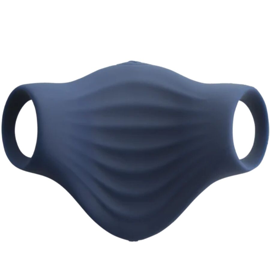 ROCKS-OFF - MASTURBATORE VIBRATORE FLESSIBILE PALM BLUE – Vari masturbatori