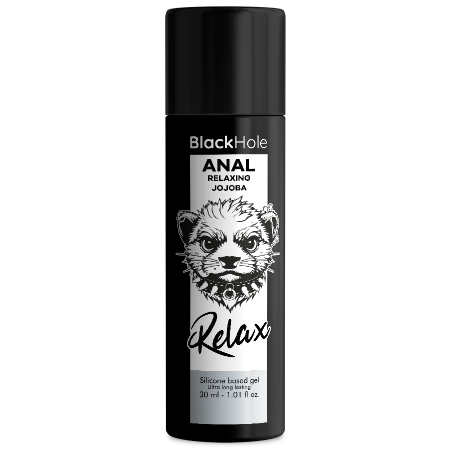 BLACK HOLE - RILASSANTE ANALE JOJOBA RELAX BASE SILICONE 30 ML – Base in silicone