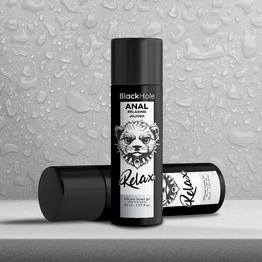 BLACK HOLE - RILASSANTE ANALE JOJOBA RELAX BASE SILICONE 30 ML – Base in silicone – foto 6