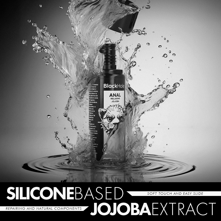 BLACK HOLE - RILASSANTE ANALE JOJOBA RELAX BASE SILICONE 100 ML – Base in silicone – foto 5