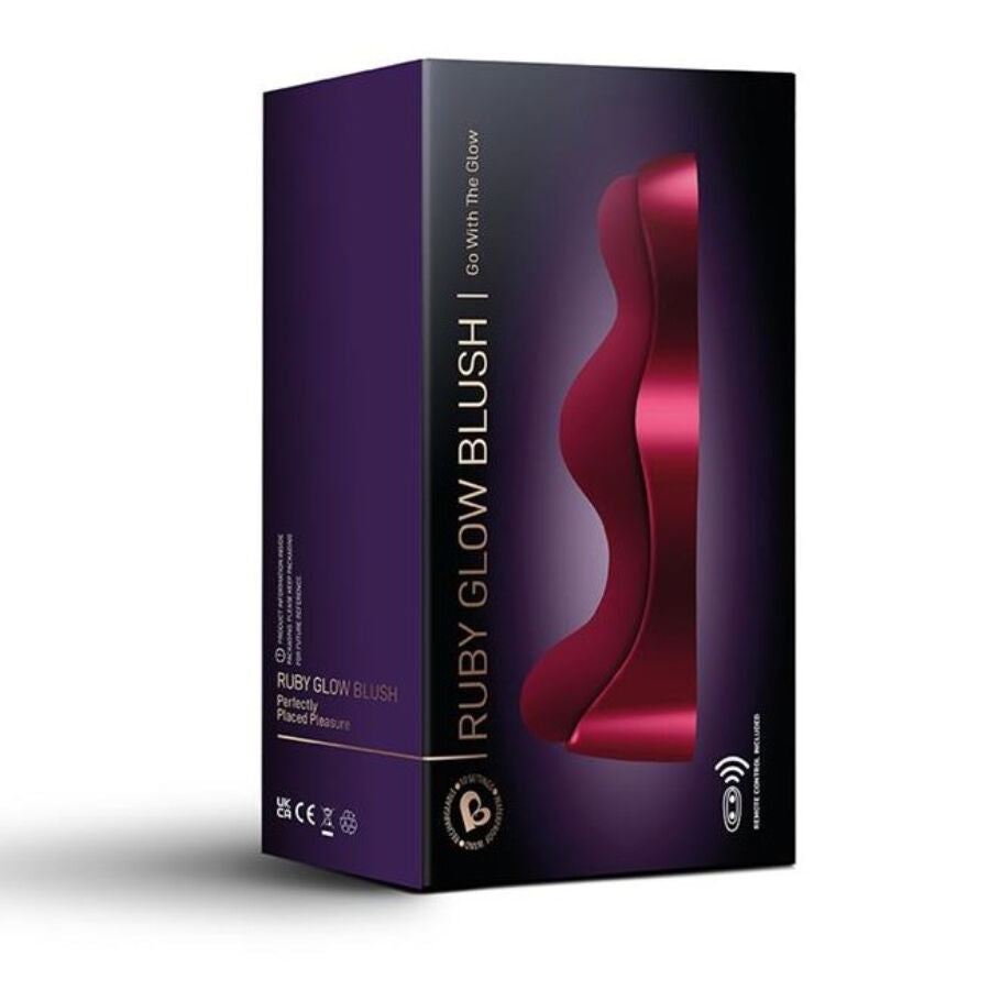 ROCKS-OFF - VIBRATORE PER PUNTO G ROSSO RUBY GLOW – Vibratori a punto G – foto 10