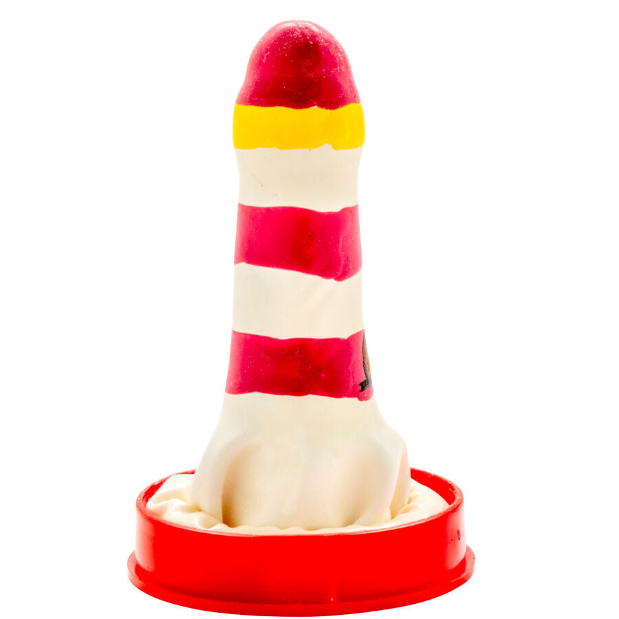 CONDOMERIE - PRESERVATIVI NOVITÀ DIPINTI A MANO FARO – Preservativi Divertenti – foto 2