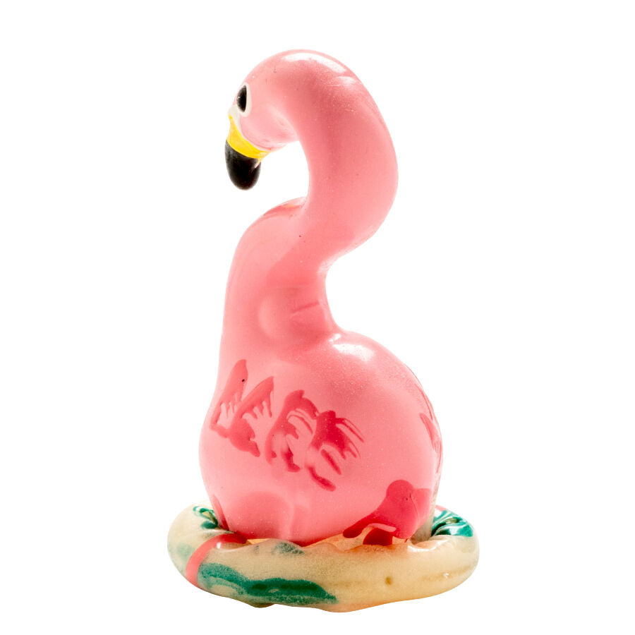 CONDOMERIE - PRESERVATIVI NOVITÀ DIPINTI A MANO ROSA FENICOTTERO – Preservativi Divertenti – foto 3