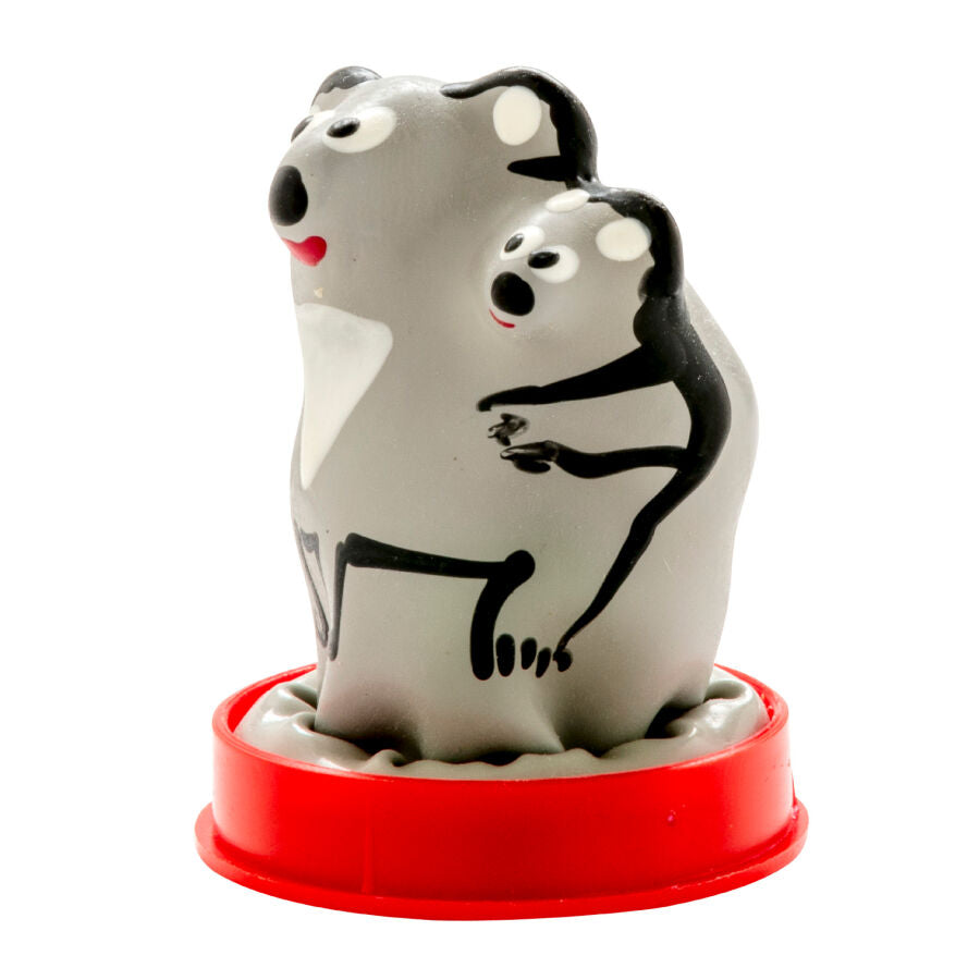 CONDOMERIE - PRESERVATIVI NOVITÀ DIPINTI A MANO KOALA + YOUNG – Preservativi Divertenti – foto 2
