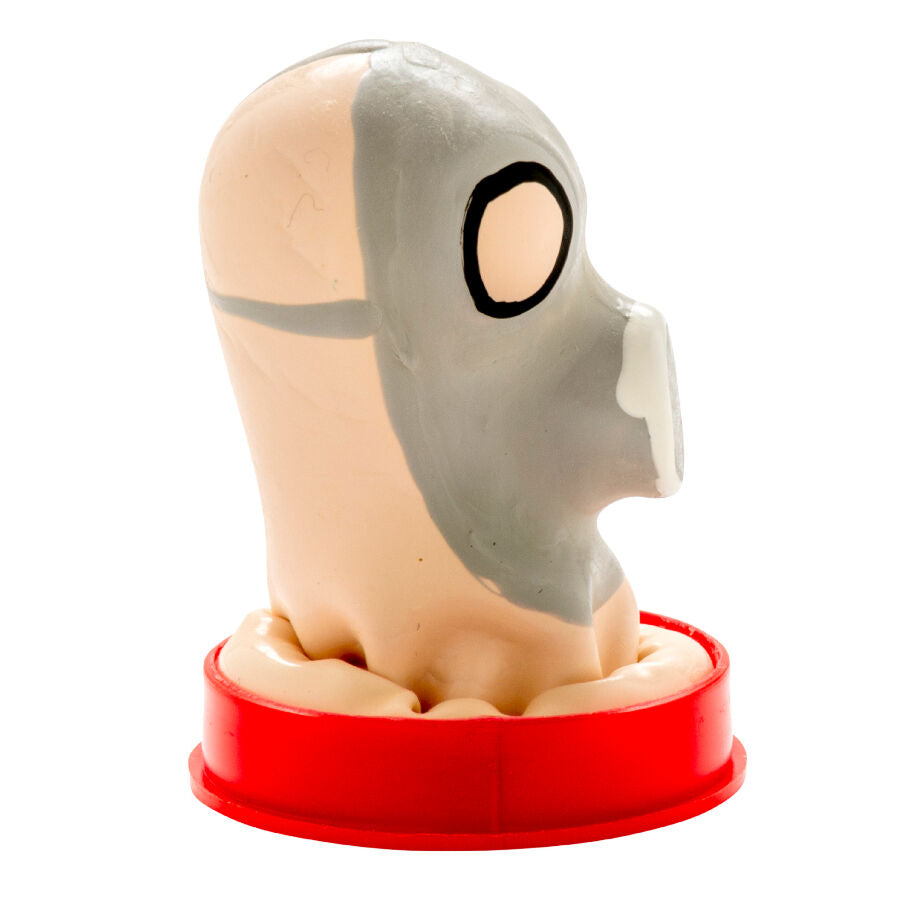 CONDOMERIE - PRESERVATIVI NOVITÀ DIPINTI A MANO MASCHERA ANTIGAS – Preservativi Divertenti – foto 2