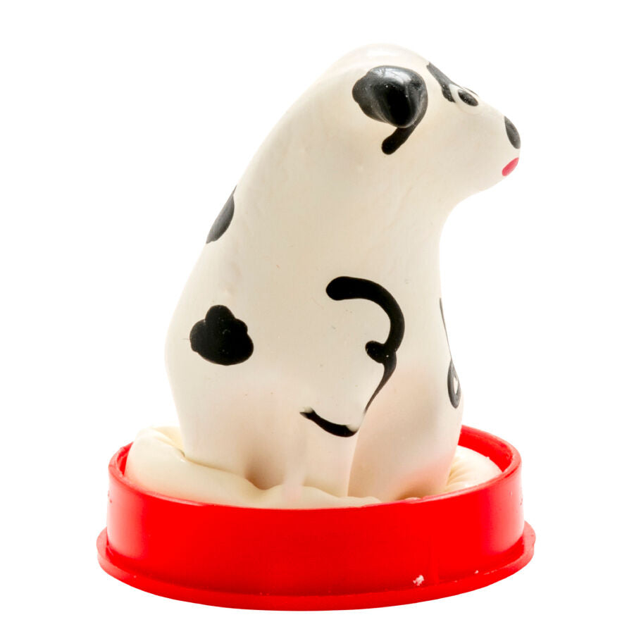 CONDOMERIE - PRESERVATIVI NOVITÀ DIPINTI A MANO CANE DALMATA – Preservativi Divertenti – foto 2